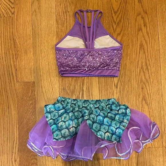 Weissman mermaid dance Costume Set IC - Picture 2 of 3